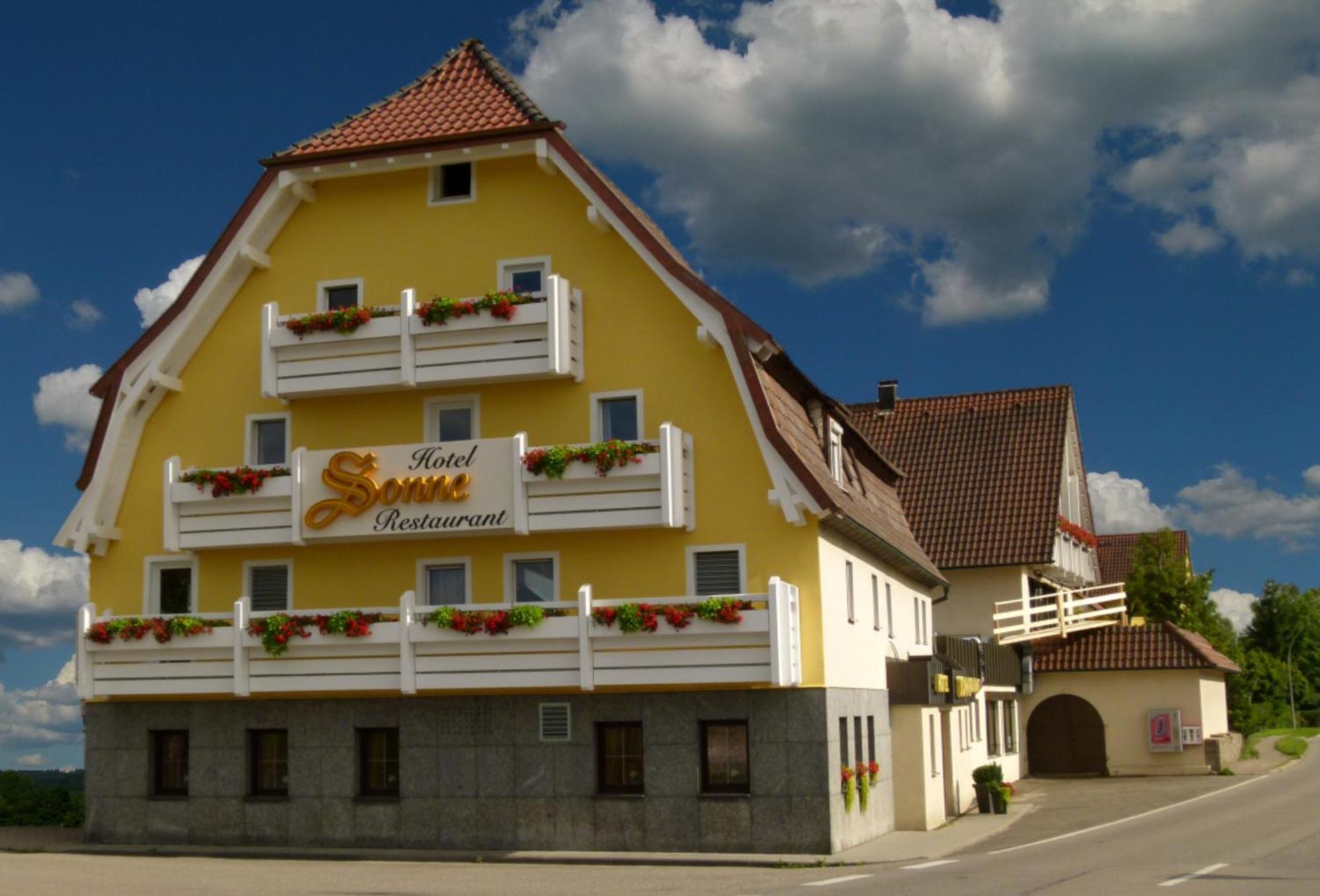 Hotel Sonne Garni Rudersberg Exteriér fotografie