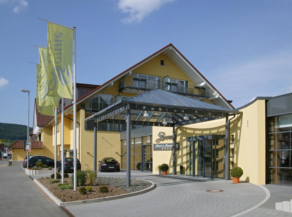 Hotel Sonne Garni Rudersberg Exteriér fotografie